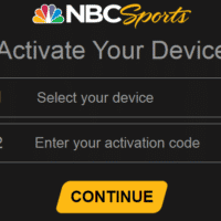 Activate NBC Sport