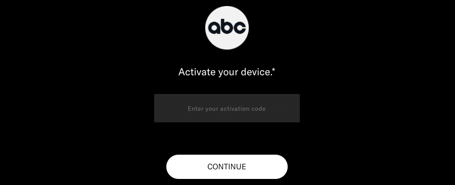 abc.com Activate on Smart TV