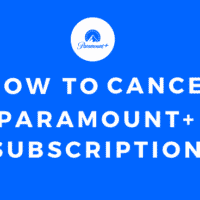 Cancel Paramount+ Subscription from Amazon Prime