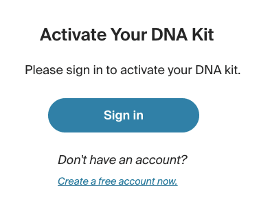 Activate Ancestry DNA Kit