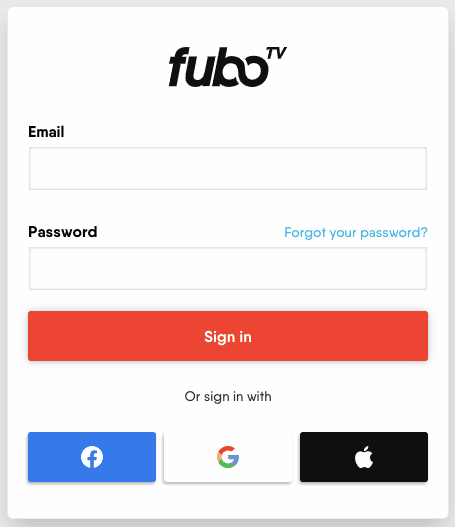 fubo.tv activate