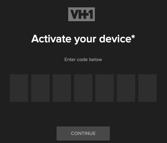 vh1.com activate