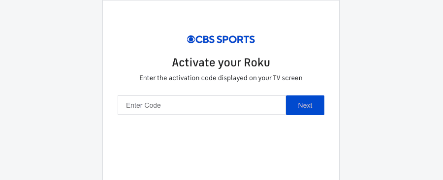 Activate wwwCbssports.com on Roku, FireTV, AppleTV [2023]