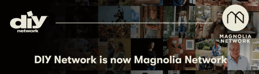 DIY Network now Magnolia Network