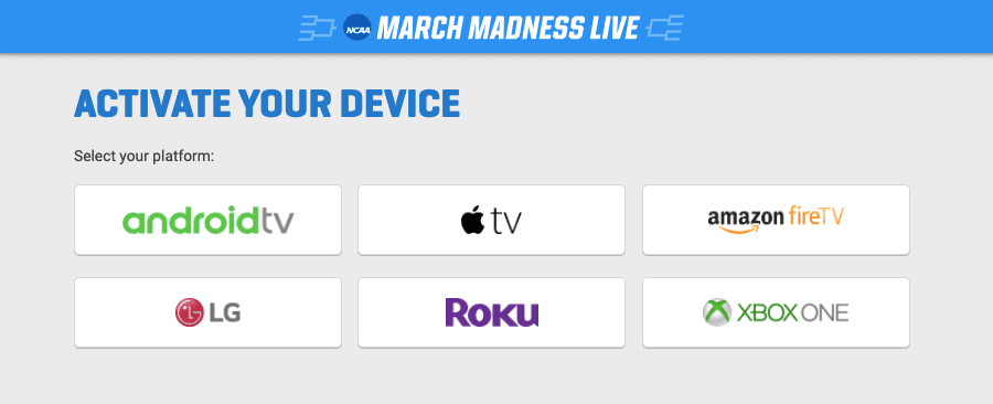 NCAA.com Activate March Madness Live on Your TV [2023]