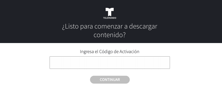 Telemundo.com activar