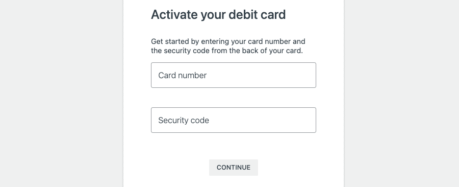 deepbluedebit.com activate card
