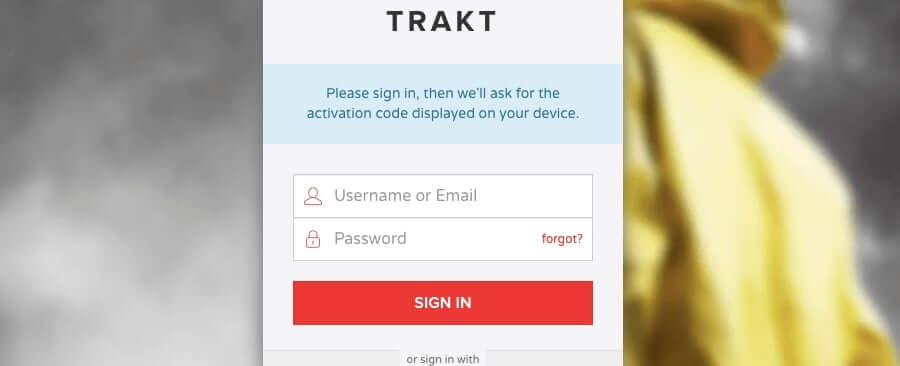 trakt.tv/activate