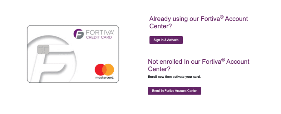 Get Started with Fortiva Credit Card